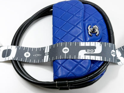 CHANEL Hula Hoop Matelasse Bicolor, W23cm, Approx. 18 Series [Dust bag and sticker included], Black S Hardware, Handbag 18085736
