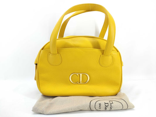 Dior Christian Dior Handbag Yellow Handbag