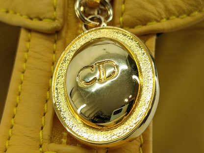 Dior Christian Dior Handbag Yellow Handbag
