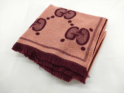 GUCCI Pink Glitter Scarf
