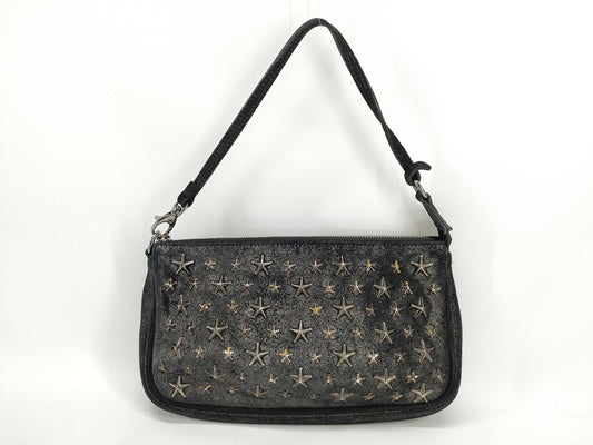JIMMY CHOO Handbag Pouch Black Handbag