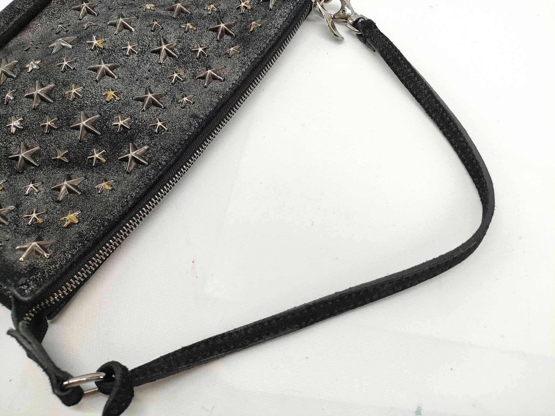 JIMMY CHOO Handbag Pouch Black Handbag