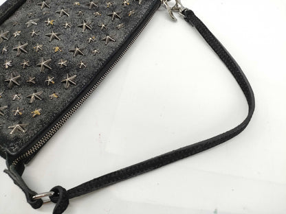 JIMMY CHOO Handbag Pouch Black Handbag