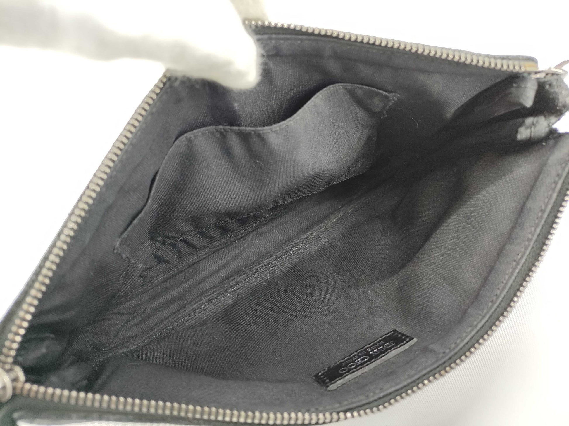 JIMMY CHOO Handbag Pouch Black Handbag