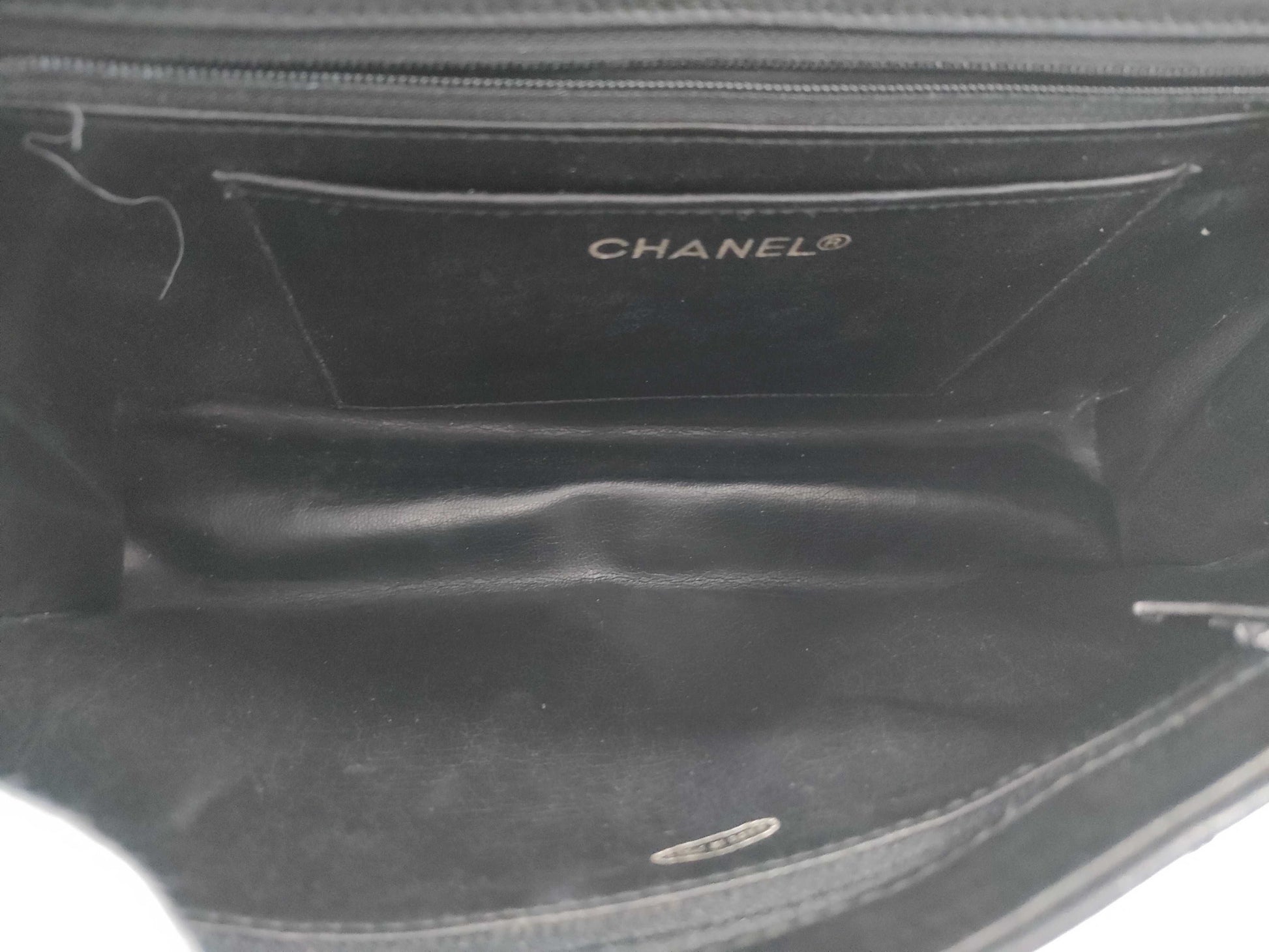 CHANEL Matelasse Chain Black Shoulder Bag
