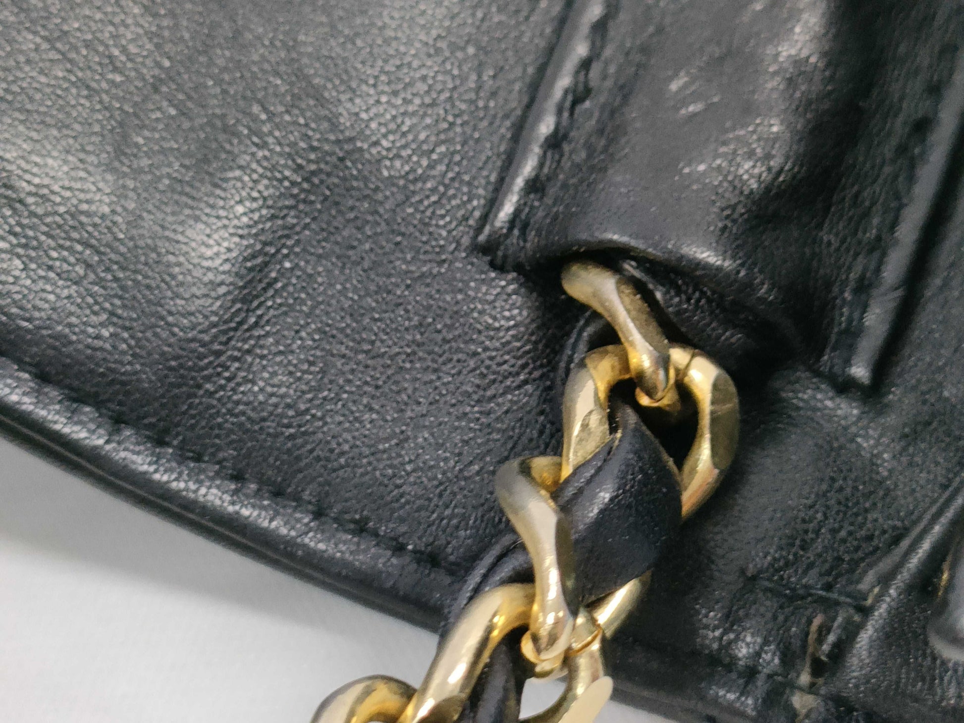 CHANEL Matelasse Chain Black Shoulder Bag