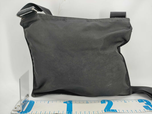 PRADA Nylon Prada Shoulder Bag Black Shoulder Bag