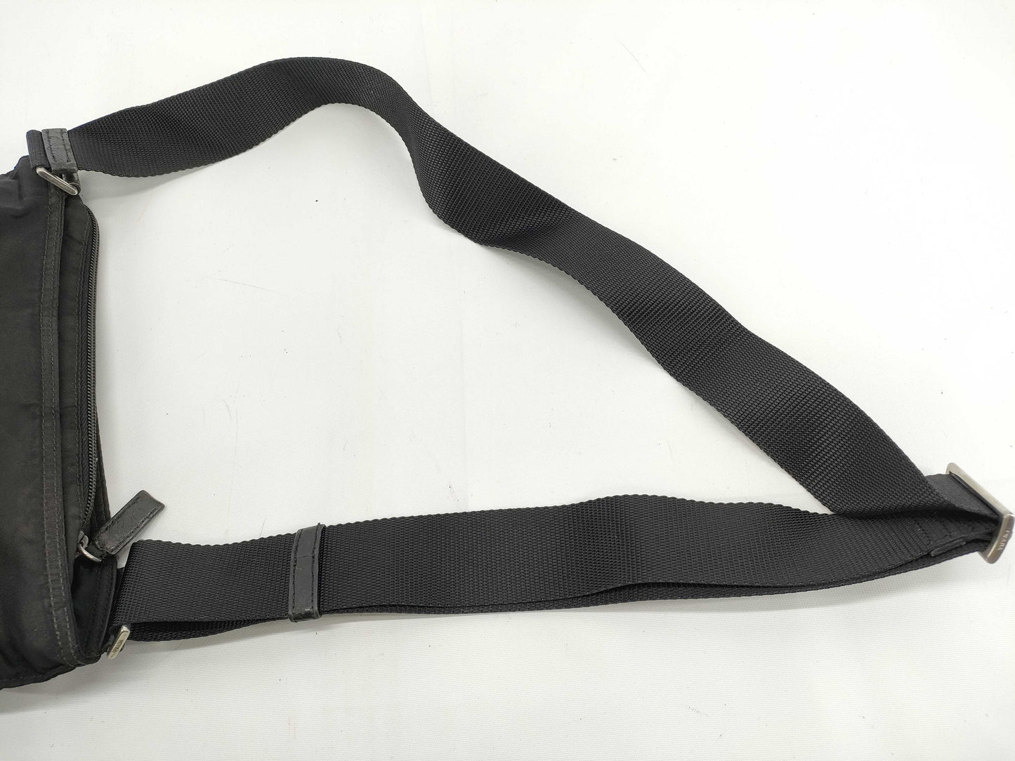 PRADA Nylon Prada Shoulder Bag Black Shoulder Bag