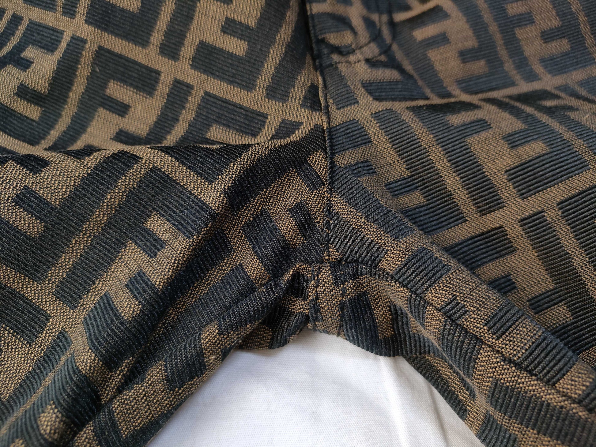 FENDI Zucca Pants Size 40