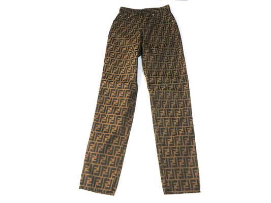 FENDI Zucca Pants Size 40