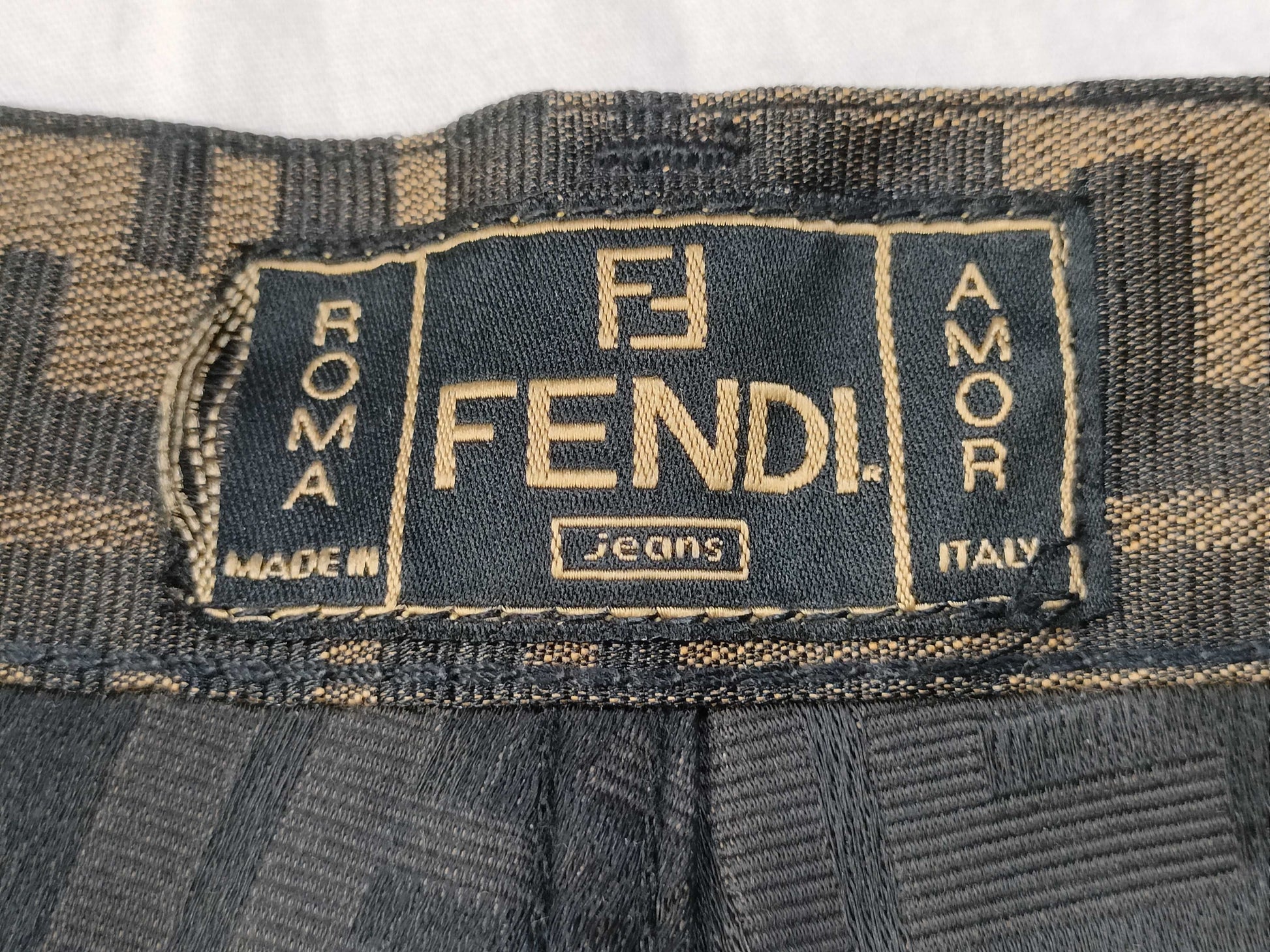 FENDI Zucca Pants Size 40