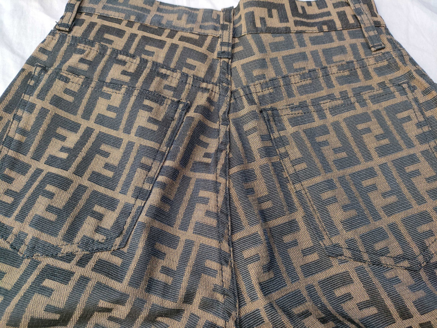 FENDI Zucca Pants Size 40
