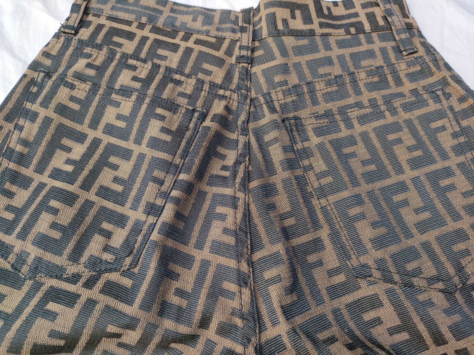 FENDI Zucca Pants Size 40