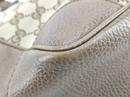 GUCCI GG Canvas Gucci GG Canvas 2-Way Handbag with Long Strap