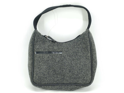 PRADA Prada Pouch Handbag Gray Handbag