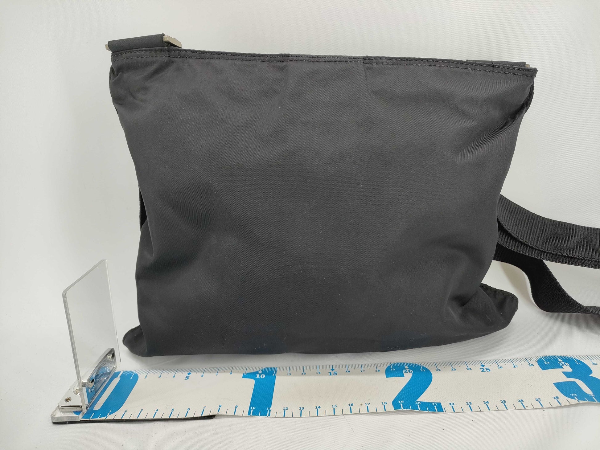 PRADA Nylon Prada Handbag Black Shoulder Bag