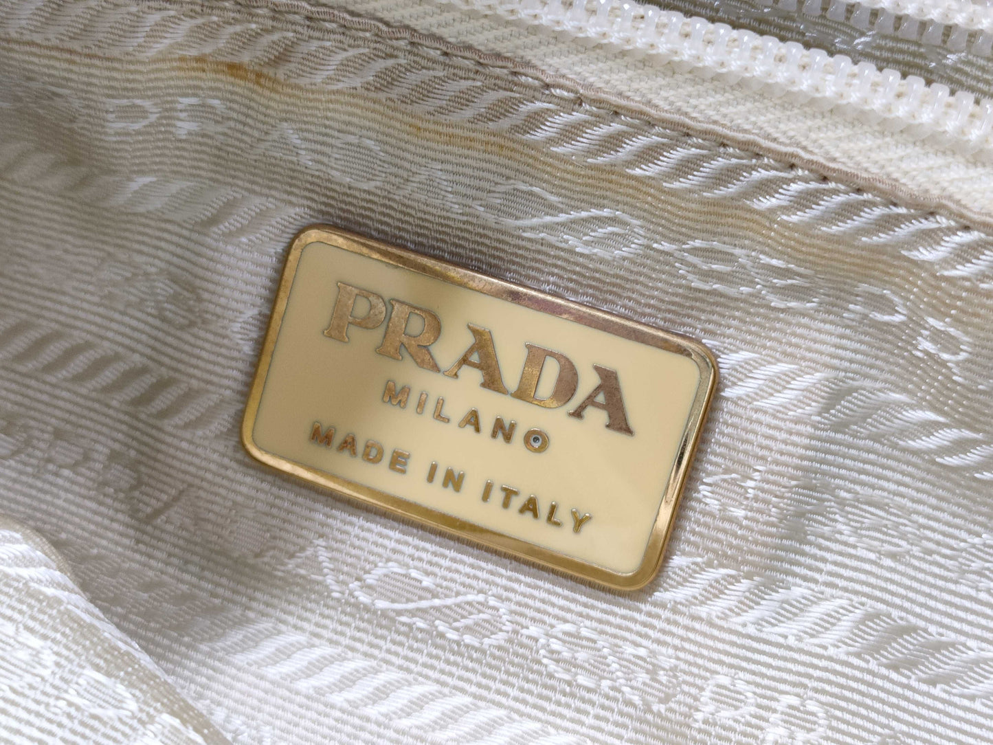 PRADA Nylon Prada Shoulder Bag Green Shoulder Bag
