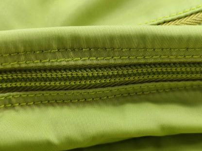 PRADA Nylon Prada Shoulder Bag Green Shoulder Bag
