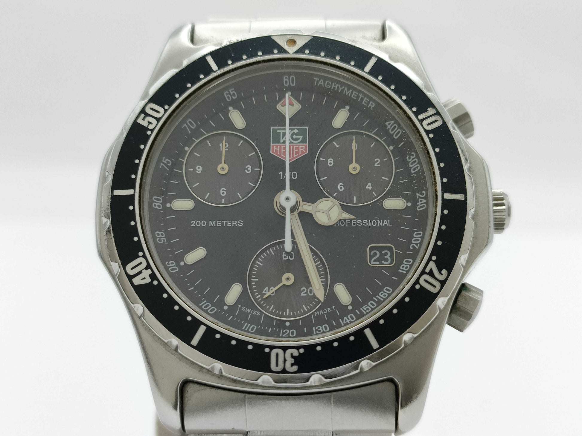 TAG Heuer 570.206R Quartz Black Dial Men's Watch