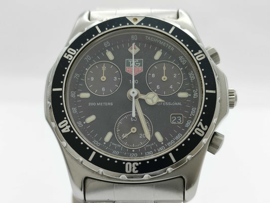 TAG Heuer 570.206R Quartz Black Dial Men's Watch