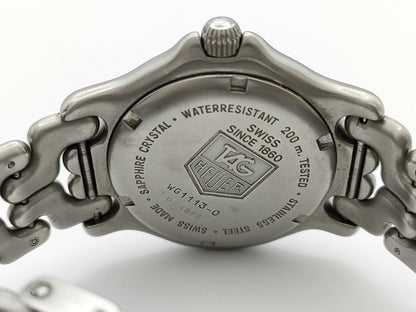 TAG Heuer WG1113-0 PZ4878 Quartz Gray Dial Men's Watch