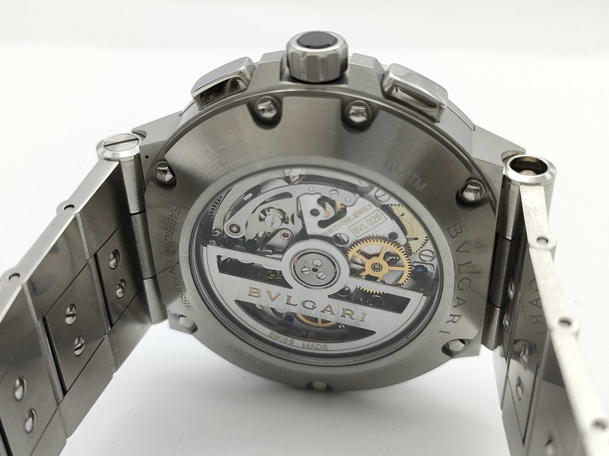 BVLGARI Diagono DG41SCH L01248 Automatic Black Dial Men's Watch