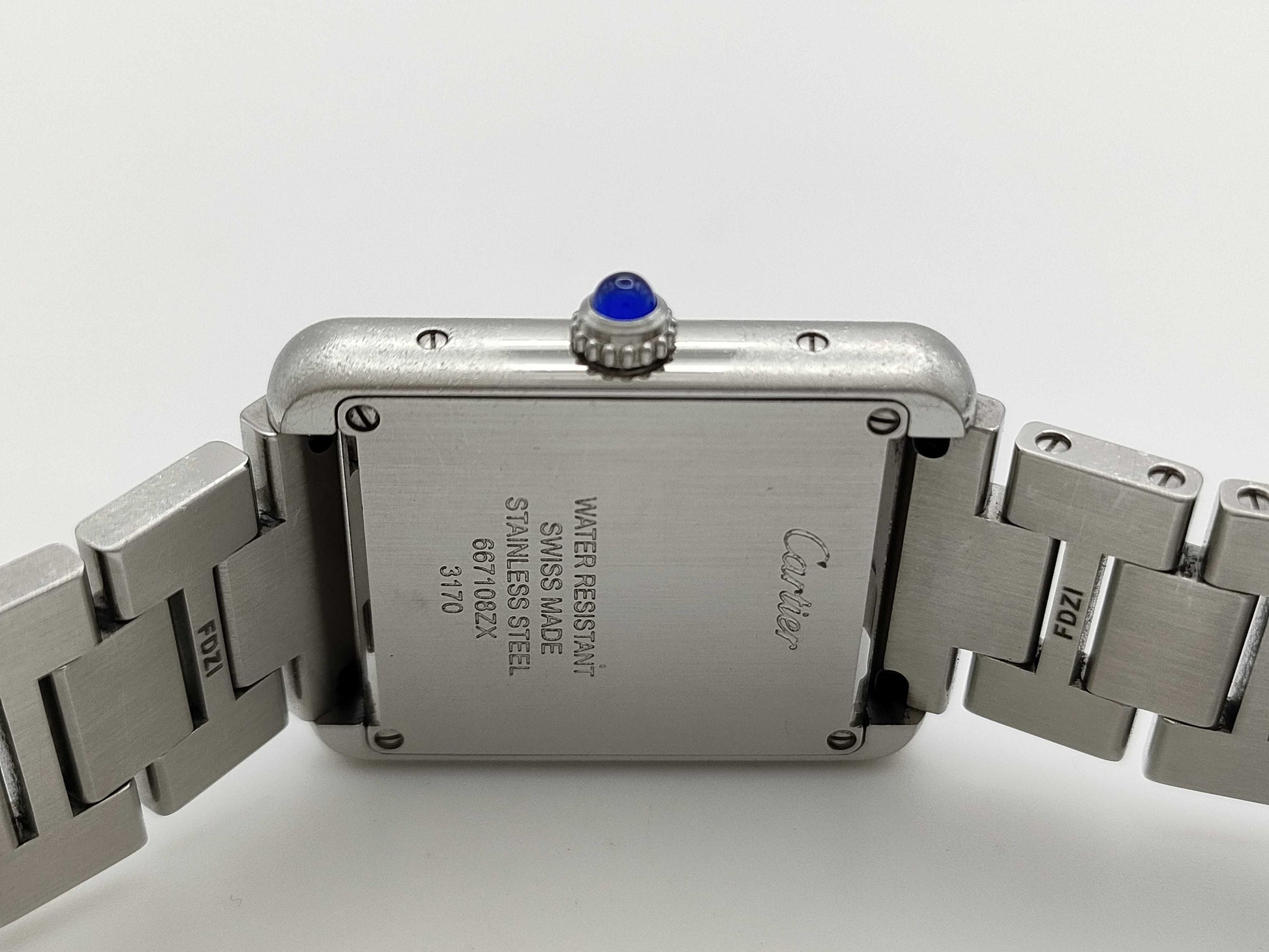 Cartier Tank Solo SM W5200013 3170 667108ZX Quartz Women's Watch