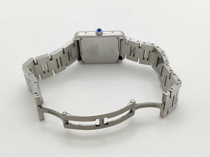 Cartier Tank Solo SM W5200013 3170 667108ZX Quartz Women's Watch