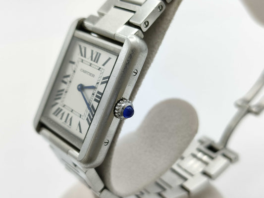 Cartier Tank Solo SM W5200013 3170 667108ZX Quartz Women's Watch