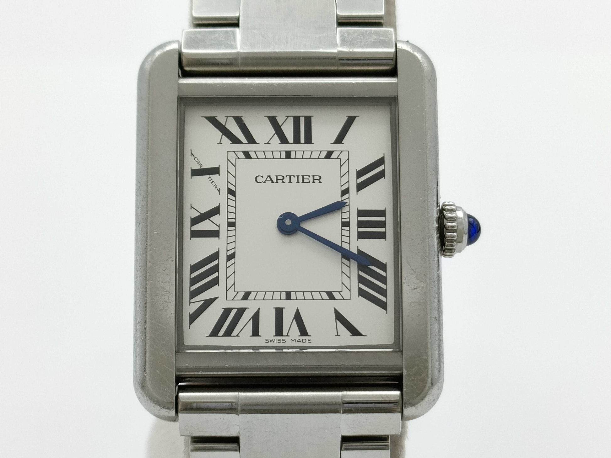 Cartier Tank Solo SM W5200013 3170 667108ZX Quartz Women's Watch