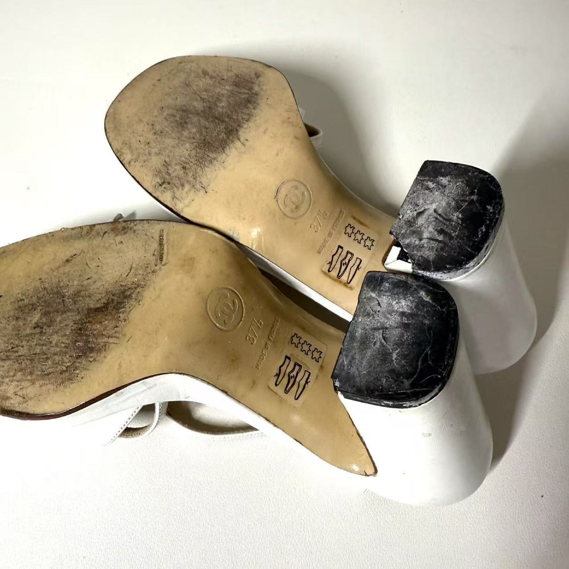 CHANEL CHANEL Shoes Size 37.5 Mules
