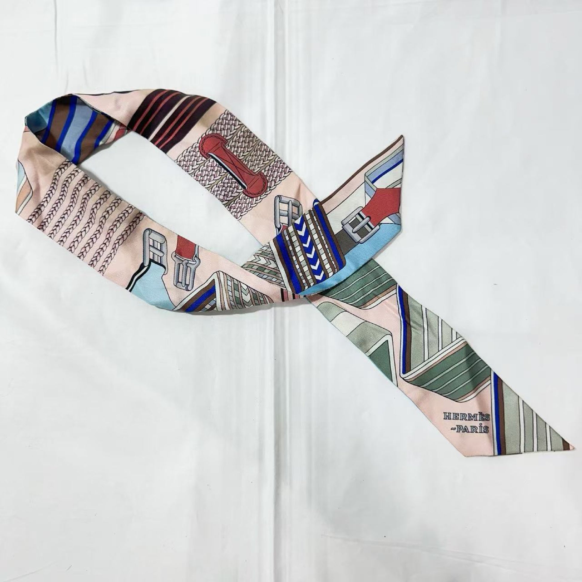 HERMES Hermes Hair Scarf Other Accessories