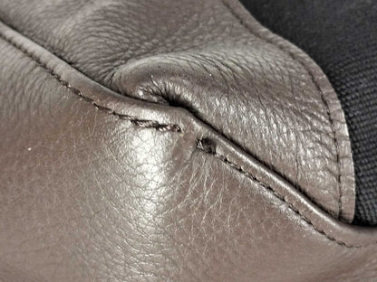 PORTER FURLA Flow Top Handle M Leather Shoulder Bag 2-Way Dark Navy Tote Bag