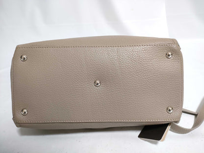 Zanellato Bostina 2-Way Shoulder Bag, Leather, Greige