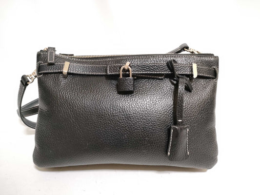 Den Hamano Leather Shoulder Bag