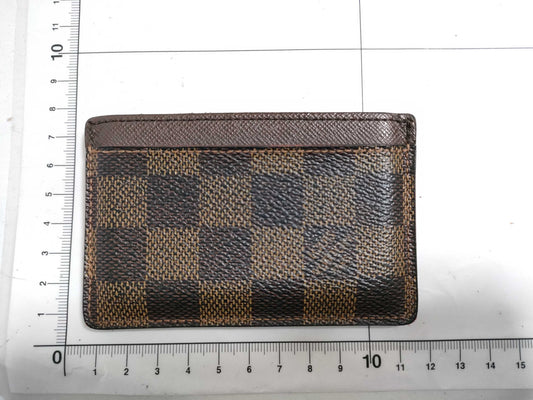 LOUIS VUITTON Damier Ebene Card Case N61722, Porte Carte Sample, Card Case, Pass Case, Business Card Case