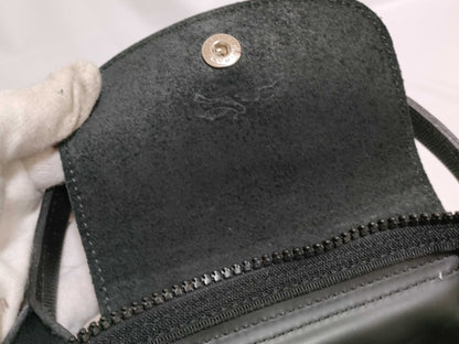 LONG CHAMP 2-Way Le Pliage Shoulder Bag, Nylon, Black