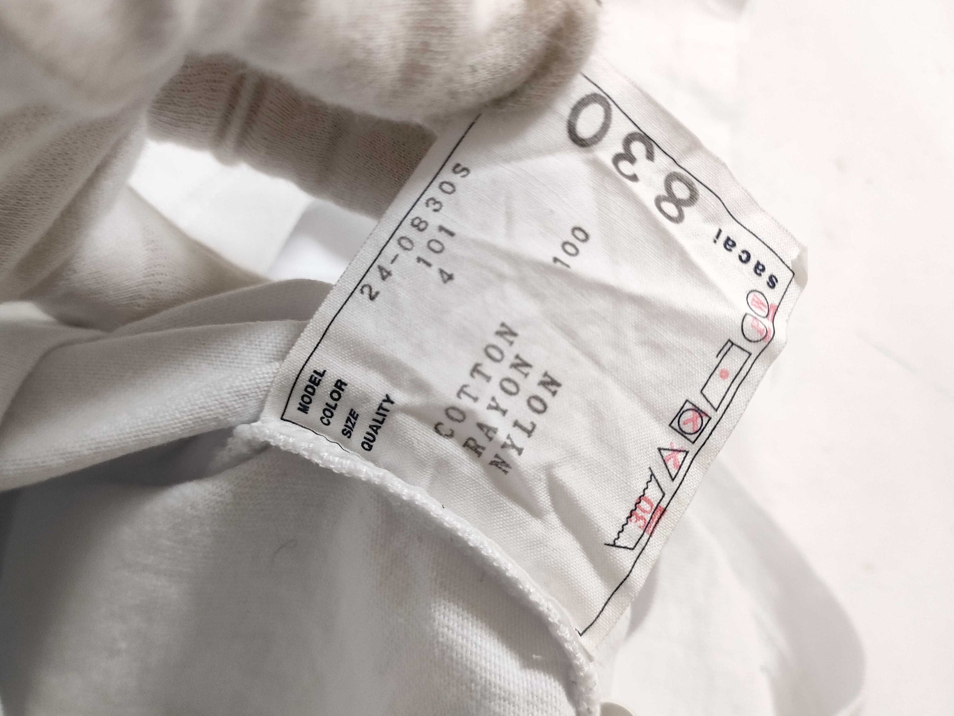[24AW] sacai Gonz Patch T-shirt 24-0830S T-shirt