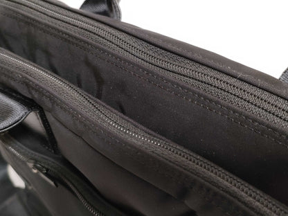 PORTER TIME 2-Way Briefcase L Black 655-06167 Business Bag, Excellent Condition