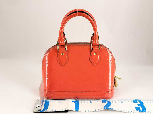 LOUIS VUITTON Vernis LOUIS VUITTON Alma BB Vernis M90259 Handbag