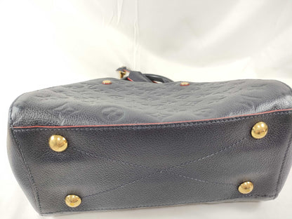 LOUIS VUITTON RFID Unverified SP 0199 Monogram Empreinte LOUIS VUITTON M42747 Empreinte Montaigne BB Handbag
