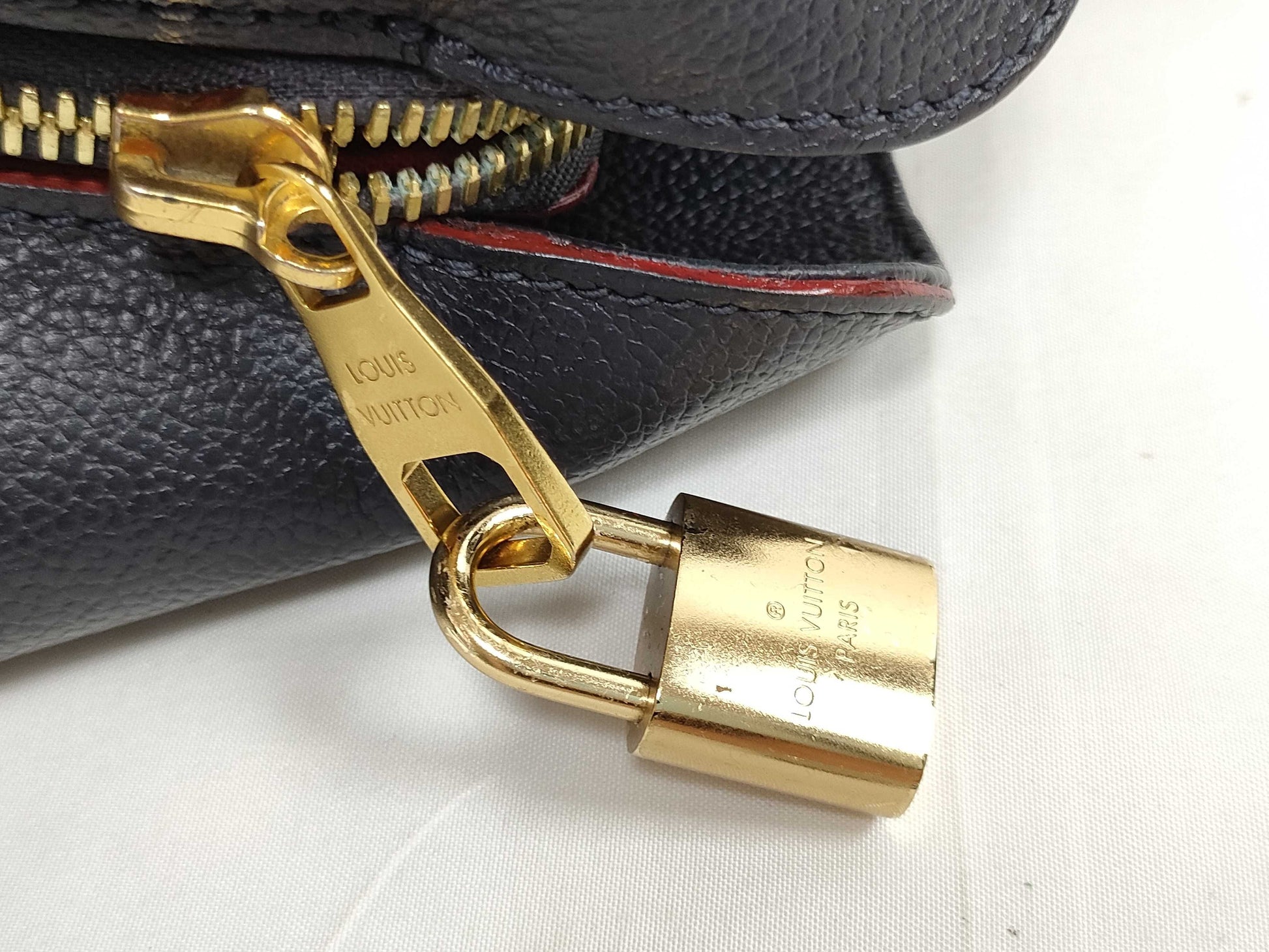 LOUIS VUITTON RFID Unverified SP 0199 Monogram Empreinte LOUIS VUITTON M42747 Empreinte Montaigne BB Handbag