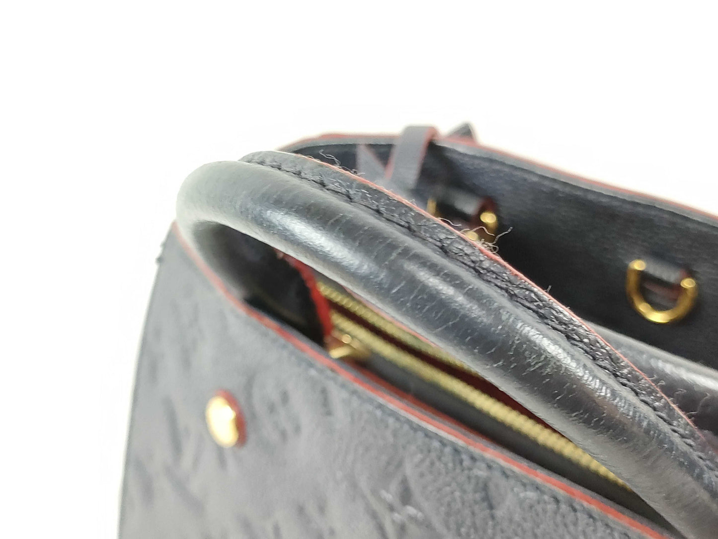 LOUIS VUITTON RFID Unverified SP 0199 Monogram Empreinte LOUIS VUITTON M42747 Empreinte Montaigne BB Handbag