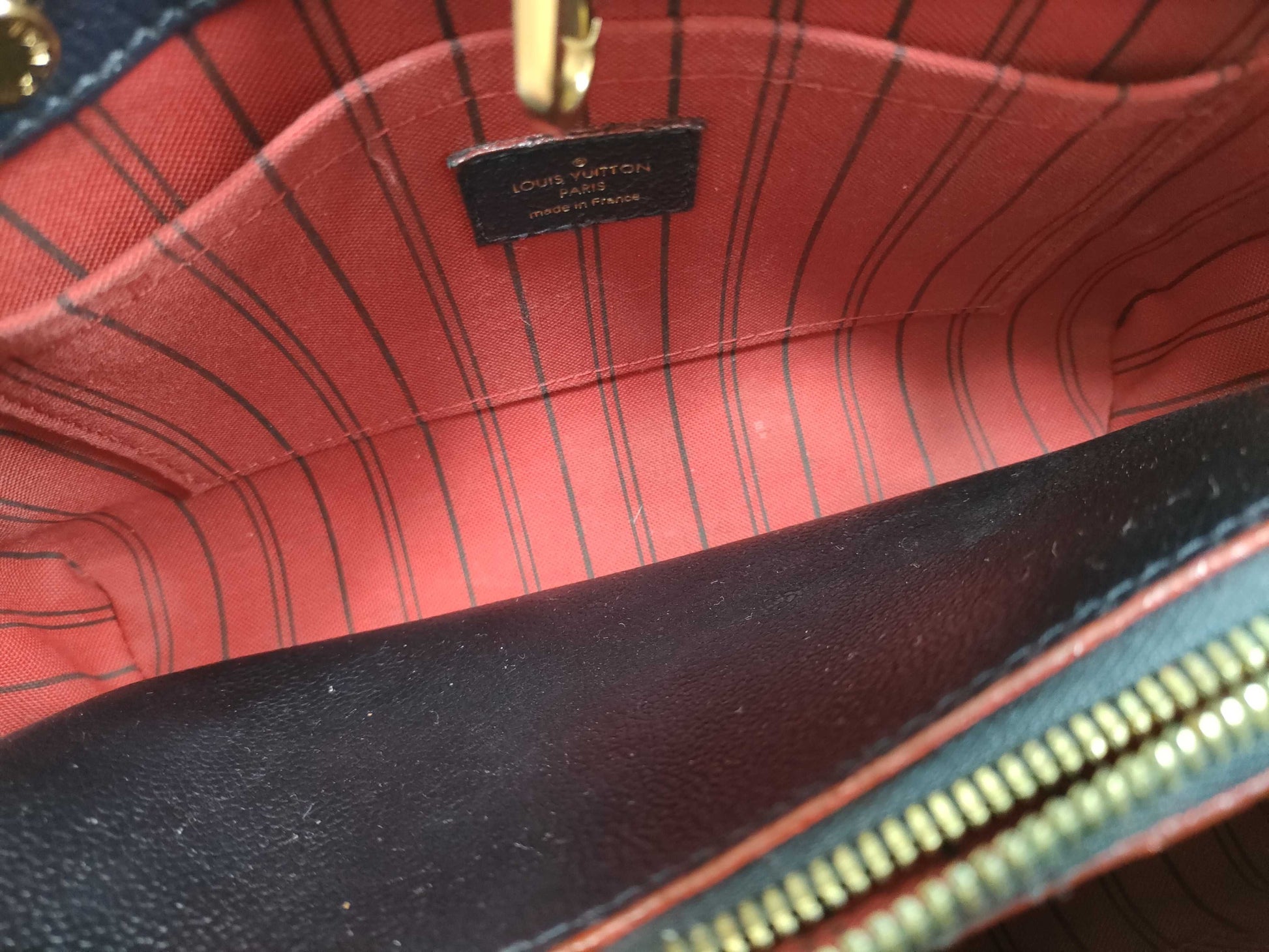 LOUIS VUITTON RFID Unverified SP 0199 Monogram Empreinte LOUIS VUITTON M42747 Empreinte Montaigne BB Handbag