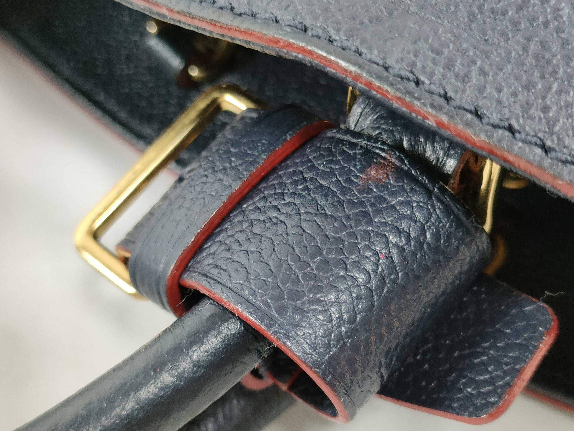 LOUIS VUITTON RFID Unverified SP 0199 Monogram Empreinte LOUIS VUITTON M42747 Empreinte Montaigne BB Handbag