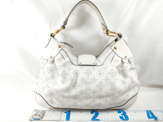 LOUIS VUITTON RFID Unverifiable Serial Unverifiable Mahina LOUIS VUITTON Louis Vuitton Mahina Solar PM Handbag