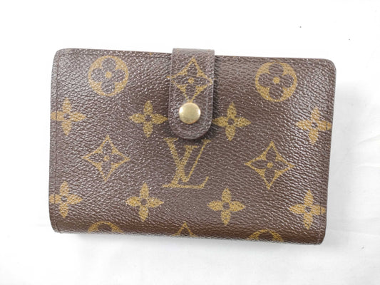 LOUIS VUITTON RFID Unverifiable MI 1907 Monogram Louis Vuitton Monogram Folding Wallet