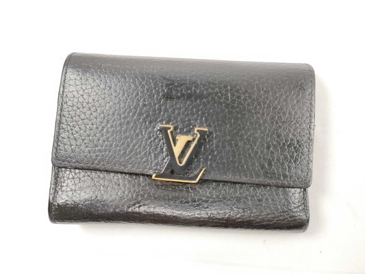 LOUIS VUITTON RFID Unverified Mi 11119 LOUIS VUITTON Portefeuille Capucines Wallet