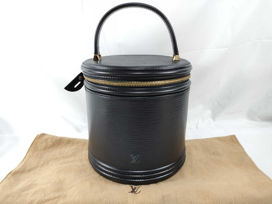 LOUIS VUITTON RFID Unverifiable Serial Unverifiable Epi LOUIS VUITTON M48032 Vanity Bag