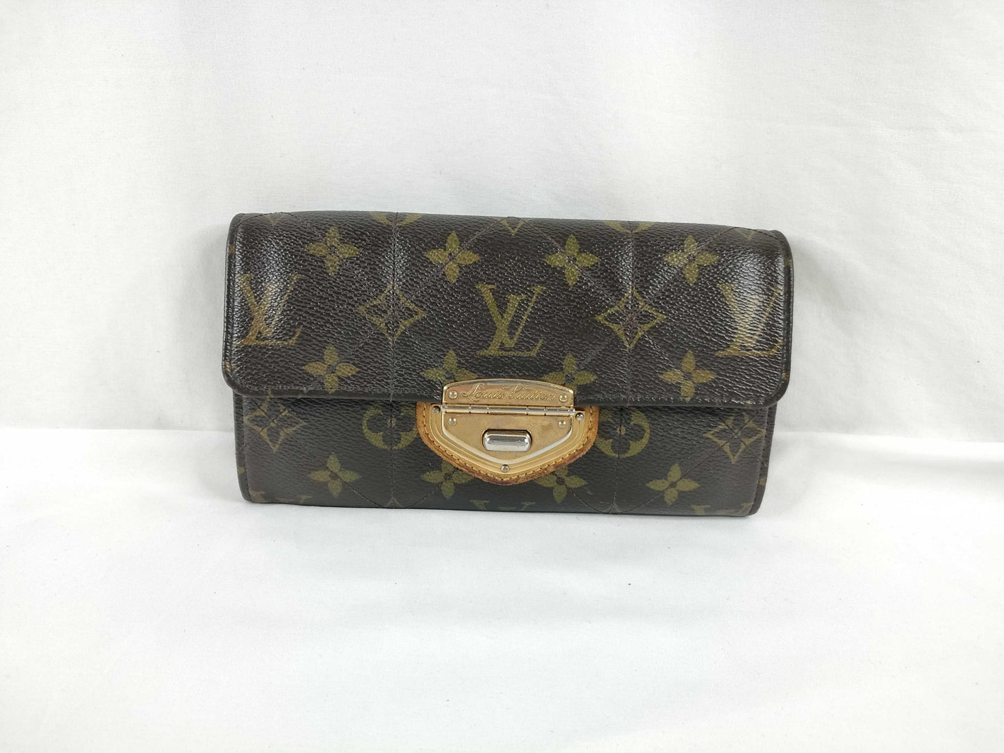 LOUIS VUITTON [Serial Number] SP5018 Monogram Louis Vuitton Monogram Long Wallet with Hardware